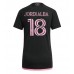 Inter Miami Jordi Alba #18 Replika Borta matchkläder Dam 2023-24 Korta ärmar